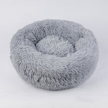 Load image into Gallery viewer, Cat Bed House Round Long Plush Super Soft Pet Dog Bed Winter Warm Sleeping Bag Puppy For Dogs Nest Products Cat Mat
