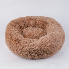 Load image into Gallery viewer, Cat Bed House Round Long Plush Super Soft Pet Dog Bed Winter Warm Sleeping Bag Puppy For Dogs Nest Products Cat Mat
