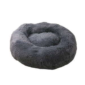 Cat Bed House Round Long Plush Super Soft Pet Dog Bed Winter Warm Sleeping Bag Puppy For Dogs Nest Products Cat Mat