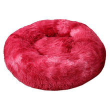 Load image into Gallery viewer, Super Soft Pet Bed Kennel Dog Round Cat Winter Warm Sleeping Bag Long Plush Puppy Cushion Mat Portable Cat Supplies 46/50/60cm
