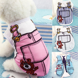 T Shirt Dog Coat Jacket For Small Dogs Clothing Summer Cute Cheap Dog Clothes For Small Dogs Chihuahua Pet Clothes Cat Costumes